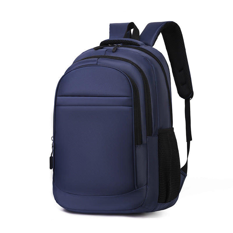 Cross-Border Printable Logo Backpack, Simple Ultra-Filtration Large-Capacity Men's Backpack, Multi-Compartment Commuter College Student Bag