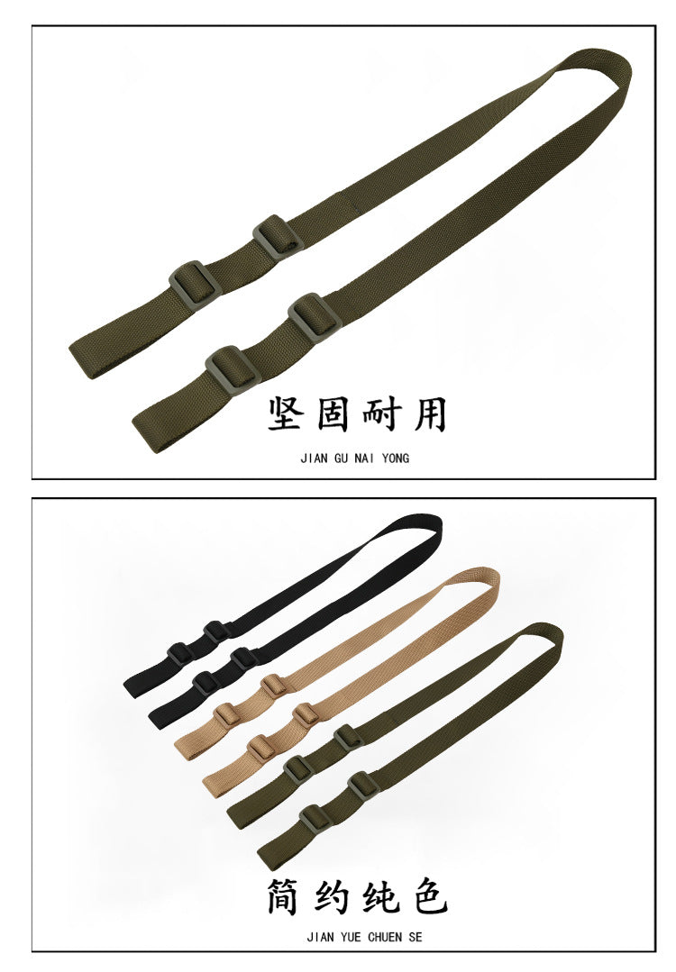 Cross-border exclusive for MS1 double-point gun rope multifunctional diagonal tactical strap nylon outdoor sling rope factory spot