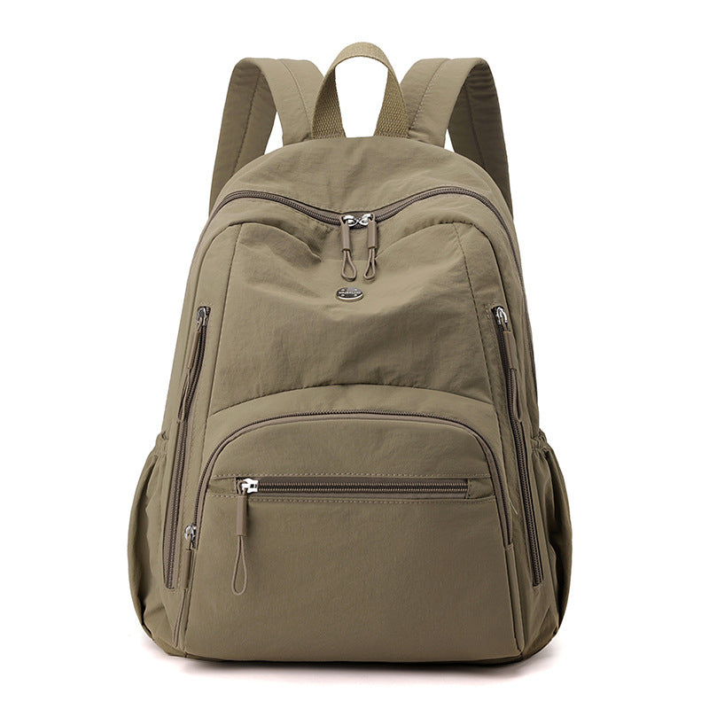 Lightweight Water-Repellent Nylon Cloth Large-Capacity Puff Series Simple Commuter Cross-Border Women's Backpack Casual and Fashionable