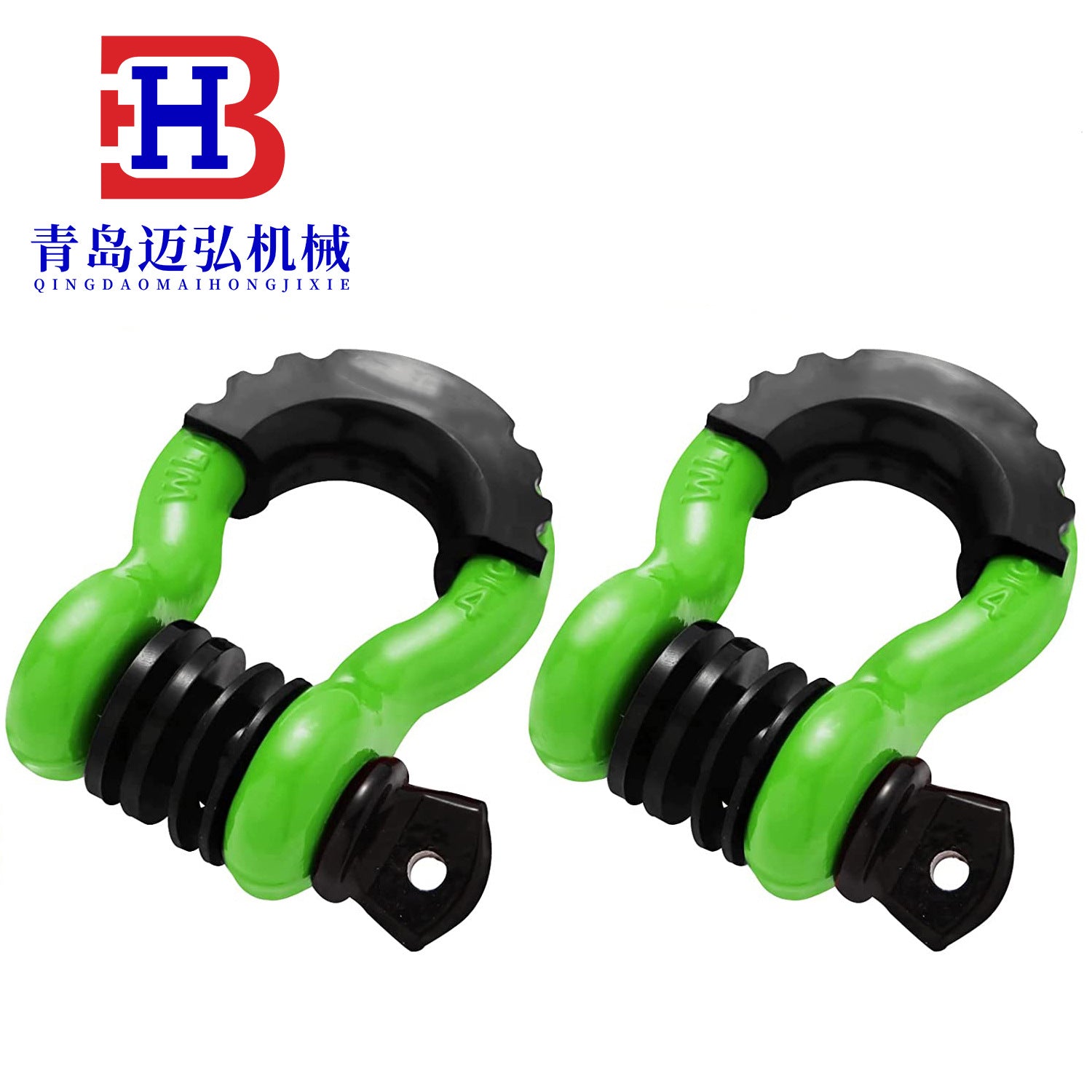 4.75 Ton Off-road Vehicle Trailer Hook Trailer with Rescue Shackle G209 American Forged Bow 3/4 Trailer Shackle