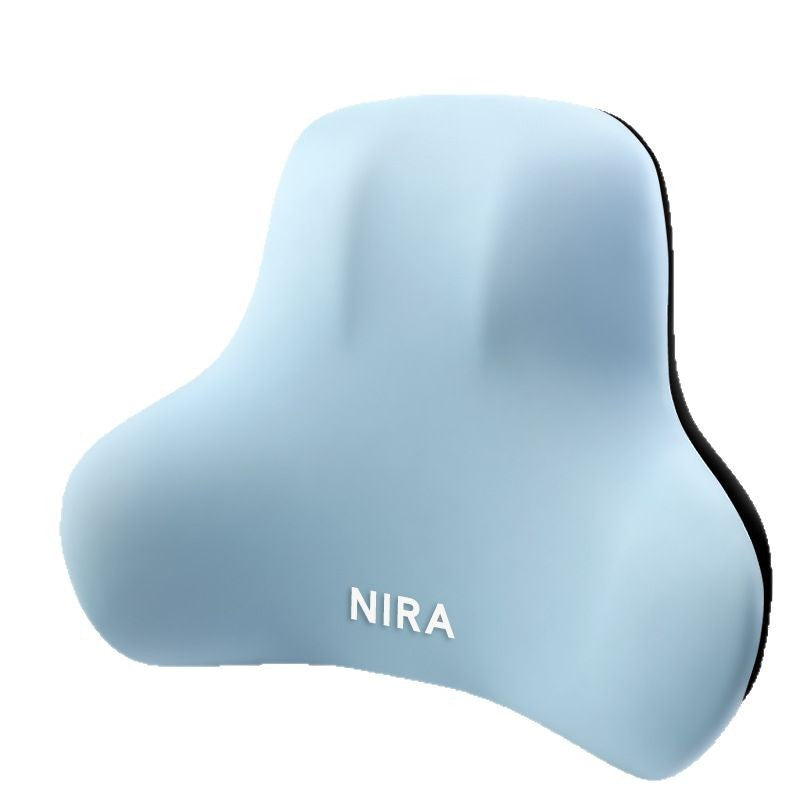 Car Neck Pillow, Headrest, Car Memory Foam Lumbar Support, Enlarged and Thickened Lumbar Support, Seat Lumbar Back Cushion, Pillow Set