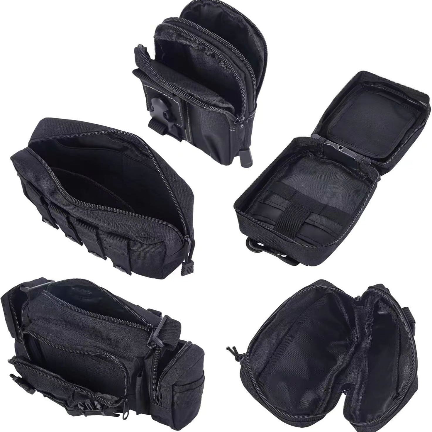 Cross-border car back seat tactical storage bag car multi-functional large-capacity combination storage suspension bag