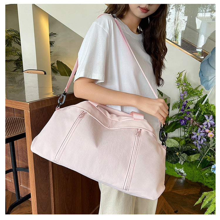 Large-Capacity Cross-Border Dry and Wet Separation Handbag Women's Lightweight Casual Travel Bag Sports Versatile Yoga Bag Shoulder Bag