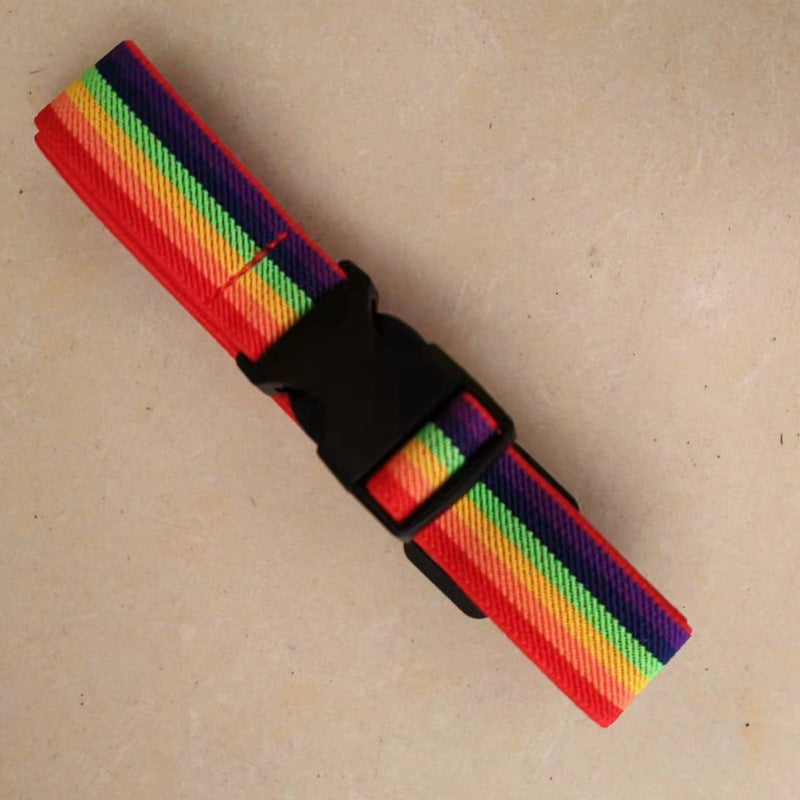 Children's Belt Boys' and Girls' Military Training Belt Primary School Students' Military Training Belt Middle and Big Children's Summer Camp Buckle Belt