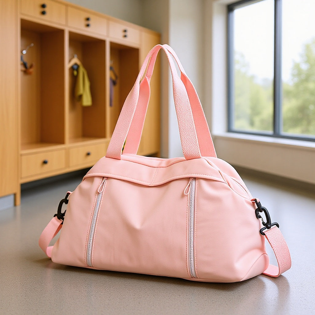 Large-Capacity Cross-Border Dry and Wet Separation Handbag Women's Lightweight Casual Travel Bag Sports Versatile Yoga Bag Shoulder Bag