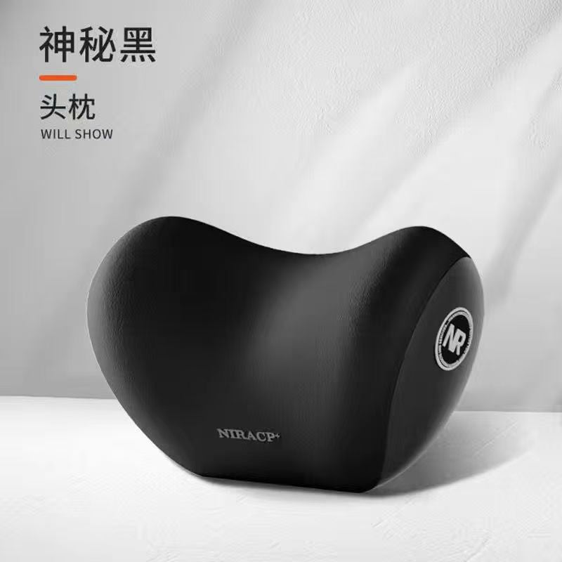 Car lumbar headrest car pillow neck pillow seat cushion memory cotton car driver's seat lumbar cushion lumbar support
