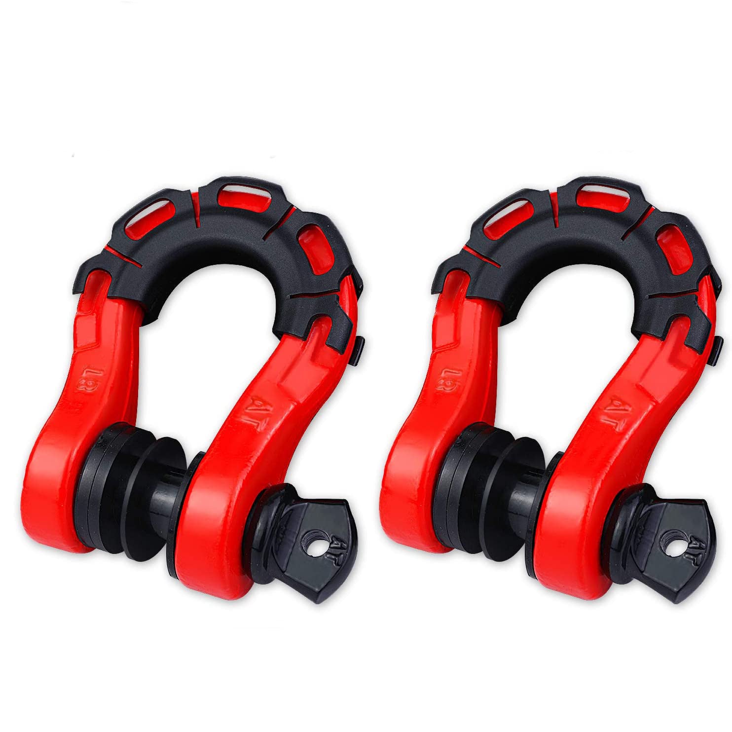 Factory direct cross-border hot-selling modified car accessories off-road vehicle trailer hook large 3/4 bow shackle 8 tons