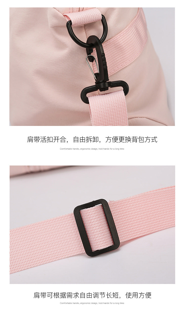 Large-Capacity Cross-Border Dry and Wet Separation Handbag Women's Lightweight Casual Travel Bag Sports Versatile Yoga Bag Shoulder Bag