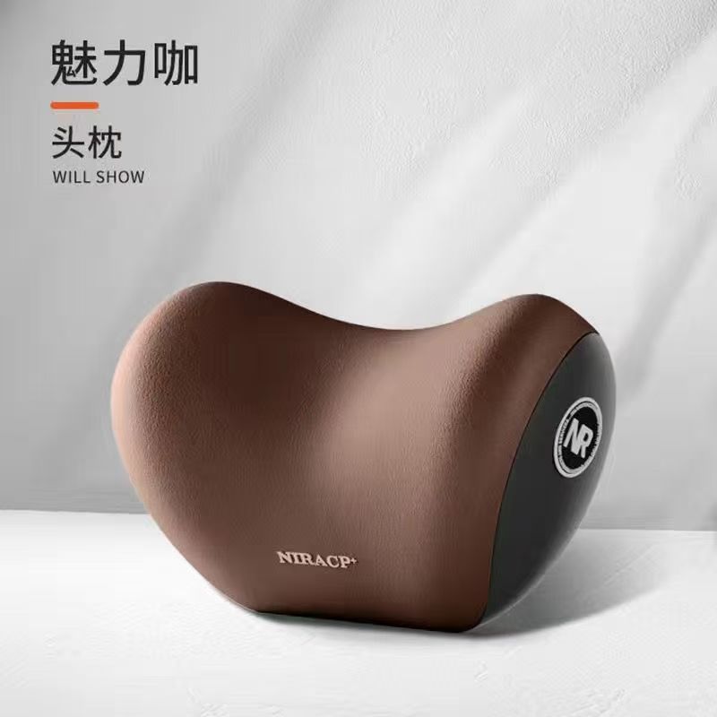 Car lumbar headrest car pillow neck pillow seat cushion memory cotton car driver's seat lumbar cushion lumbar support