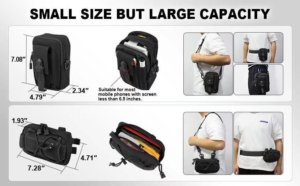 Cross-border car back seat tactical storage bag car multi-functional large-capacity combination storage suspension bag