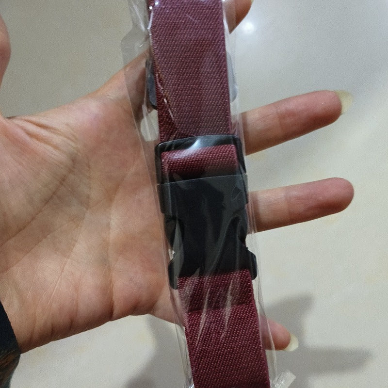 Children's Belt Boys' and Girls' Military Training Belt Primary School Students' Military Training Belt Middle and Big Children's Summer Camp Buckle Belt