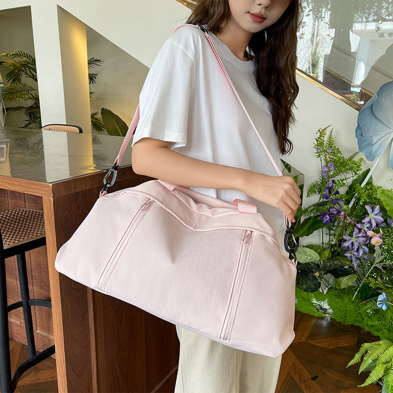 Large-Capacity Cross-Border Dry and Wet Separation Handbag Women's Lightweight Casual Travel Bag Sports Versatile Yoga Bag Shoulder Bag
