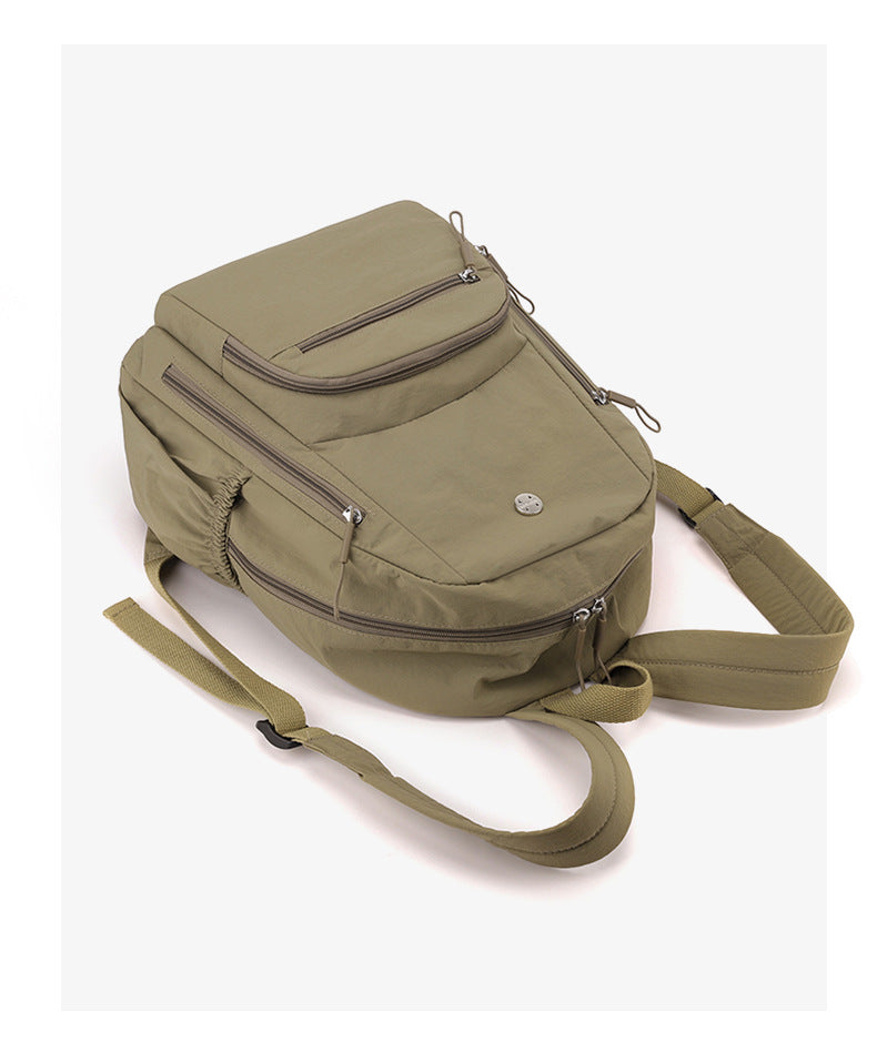 Lightweight Water-Repellent Nylon Cloth Large-Capacity Puff Series Simple Commuter Cross-Border Women's Backpack Casual and Fashionable