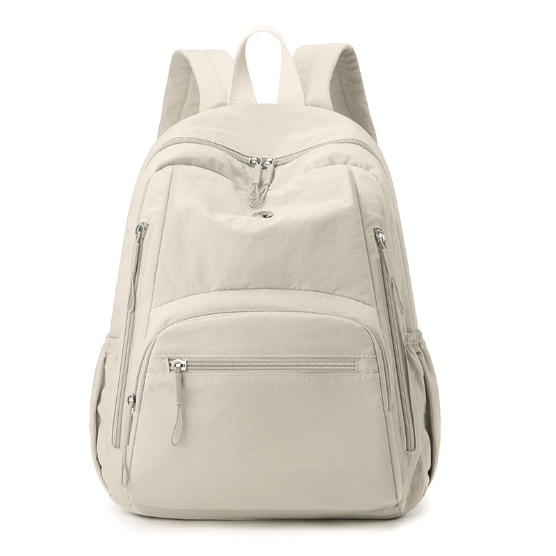 Lightweight Water-Repellent Nylon Cloth Large-Capacity Puff Series Simple Commuter Cross-Border Women's Backpack Casual and Fashionable