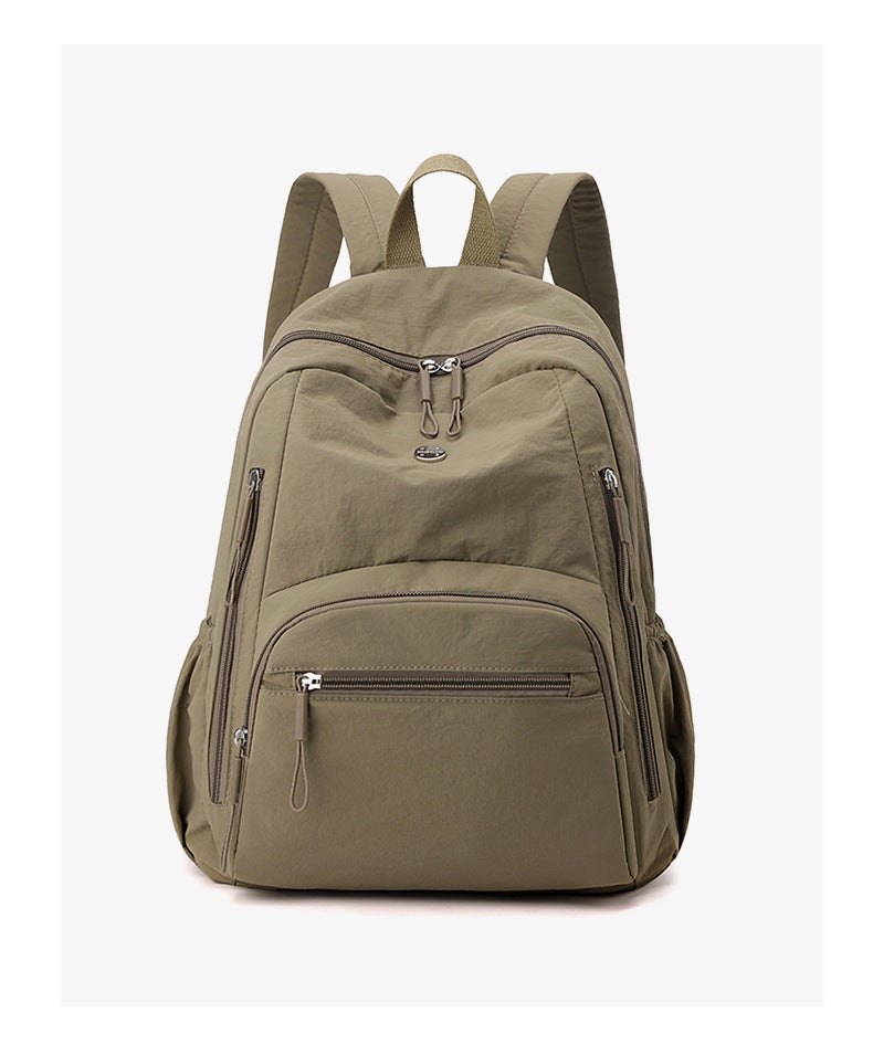 Lightweight Water-Repellent Nylon Cloth Large-Capacity Puff Series Simple Commuter Cross-Border Women's Backpack Casual and Fashionable