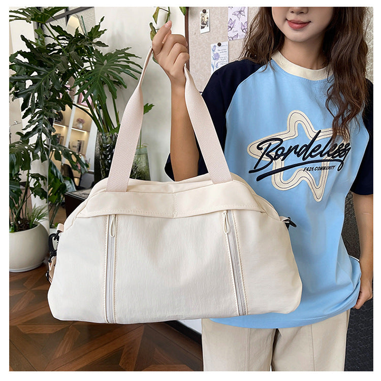 Large-Capacity Cross-Border Dry and Wet Separation Handbag Women's Lightweight Casual Travel Bag Sports Versatile Yoga Bag Shoulder Bag