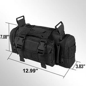 Cross-border car back seat tactical storage bag car multi-functional large-capacity combination storage suspension bag