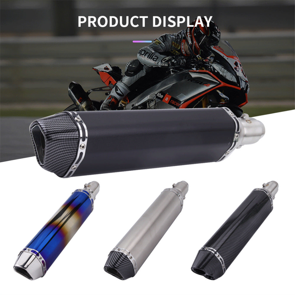 Motorcycle modification sports car Fuxi Kawasaki large displacement racing car small hexagonal universal Huanglong 600 lengthened 470mm