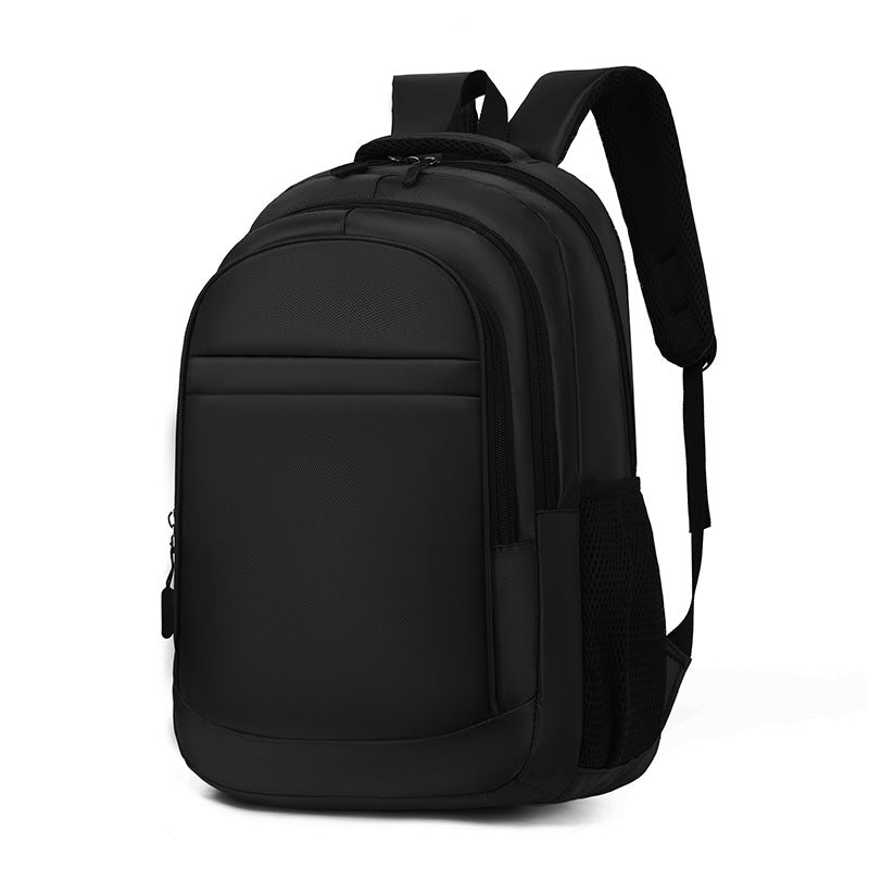 Cross-Border Printable Logo Backpack, Simple Ultra-Filtration Large-Capacity Men's Backpack, Multi-Compartment Commuter College Student Bag