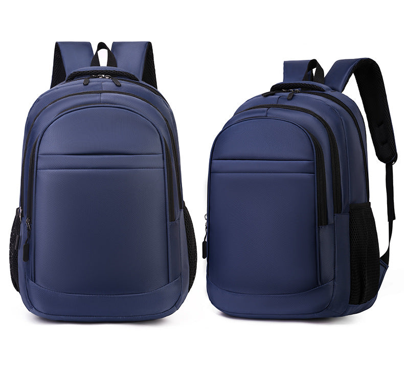 Cross-Border Printable Logo Backpack, Simple Ultra-Filtration Large-Capacity Men's Backpack, Multi-Compartment Commuter College Student Bag