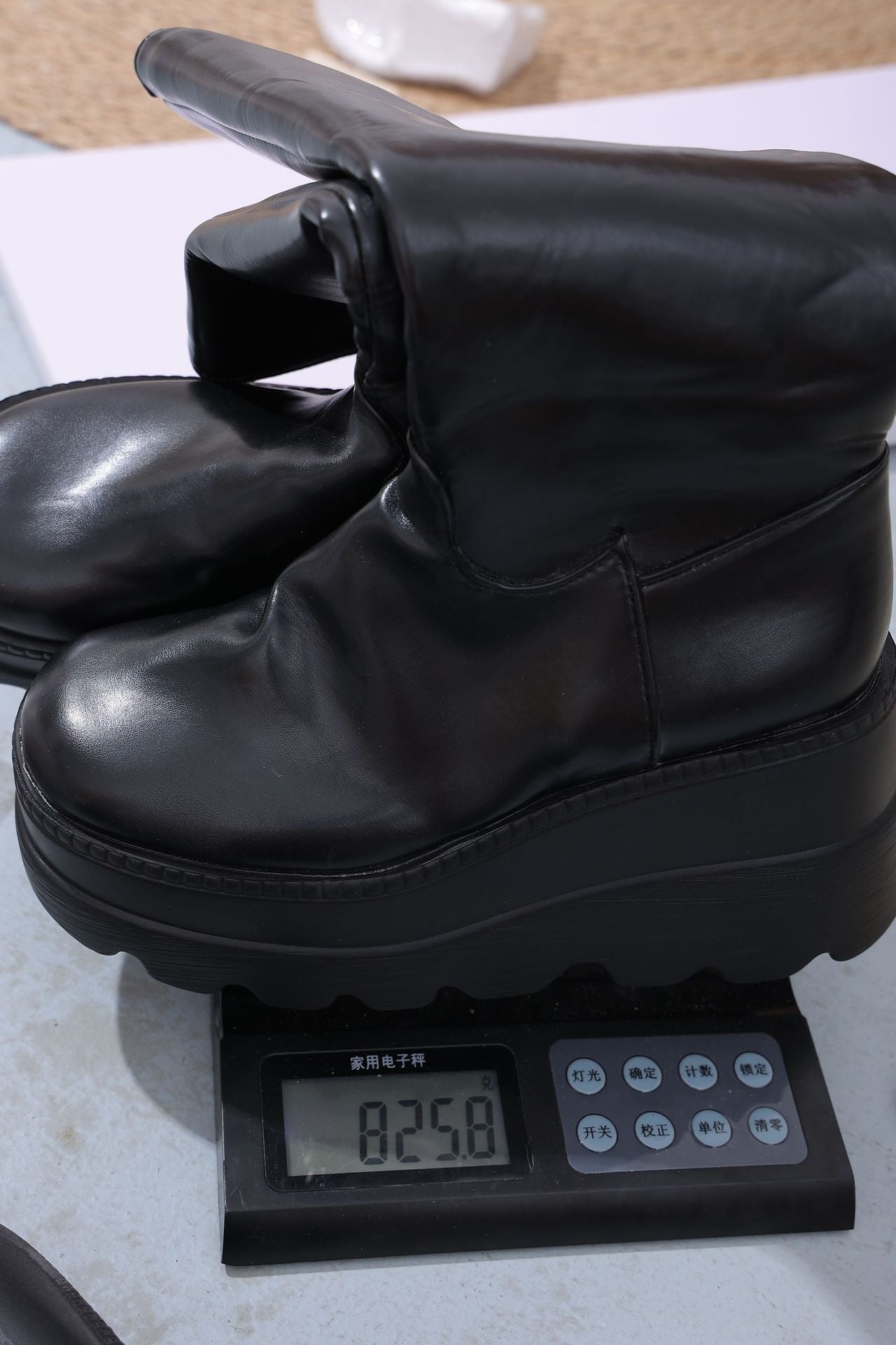Cross-Border Export Wedge-Heeled Thick-Soled Mid-Calf Boots 2025 Autumn New Y2K Sexy Motorcycle Rider Boots over the Knee Boots