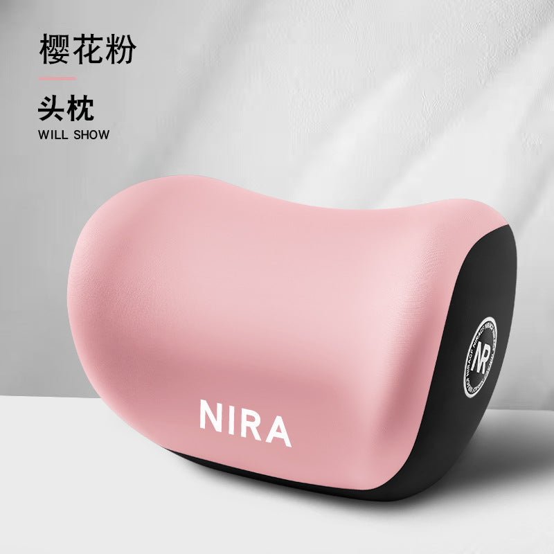 Car Neck Pillow, Headrest, Car Memory Foam Lumbar Support, Enlarged and Thickened Lumbar Support, Seat Lumbar Back Cushion, Pillow Set