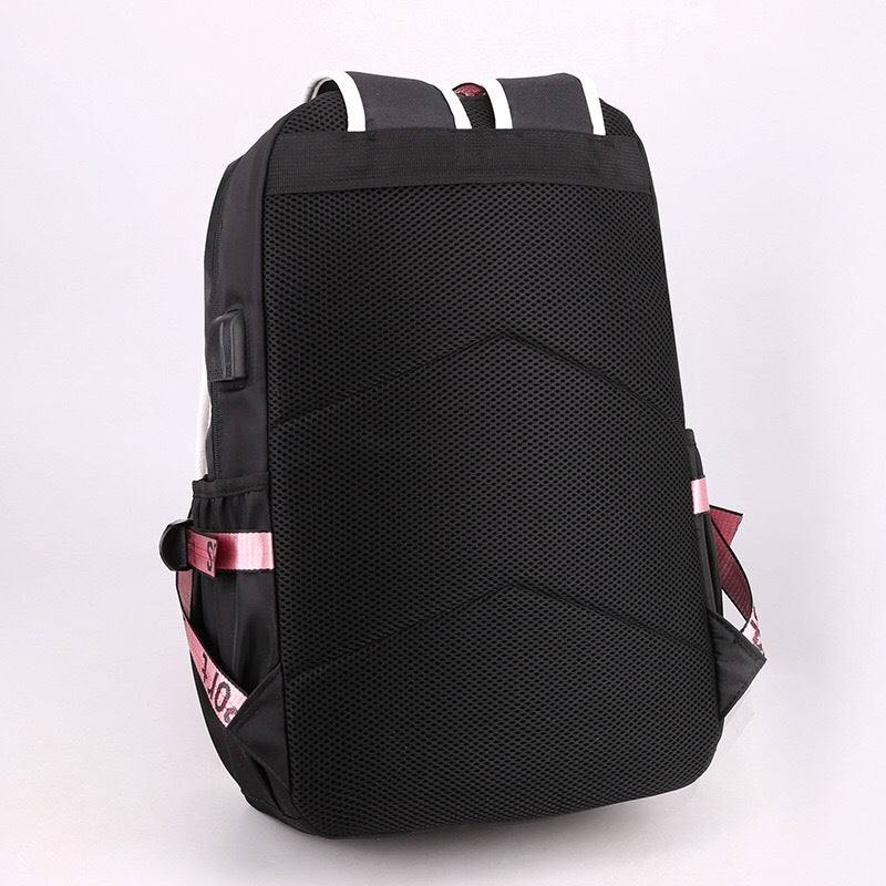 Backpack, Primary School, Middle School and High School Student School Bag, Fur Ball Bag, Multi-Color Selection, Large Capacity Simple Bag, Sports and Leisure Bag