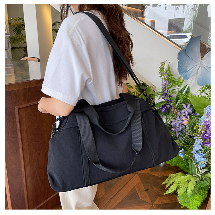 Large-Capacity Cross-Border Dry and Wet Separation Handbag Women's Lightweight Casual Travel Bag Sports Versatile Yoga Bag Shoulder Bag