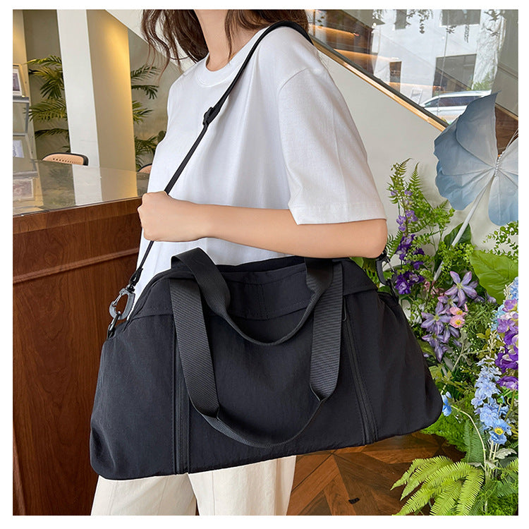 Large-Capacity Cross-Border Dry and Wet Separation Handbag Women's Lightweight Casual Travel Bag Sports Versatile Yoga Bag Shoulder Bag