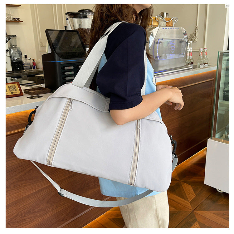 Large-Capacity Cross-Border Dry and Wet Separation Handbag Women's Lightweight Casual Travel Bag Sports Versatile Yoga Bag Shoulder Bag
