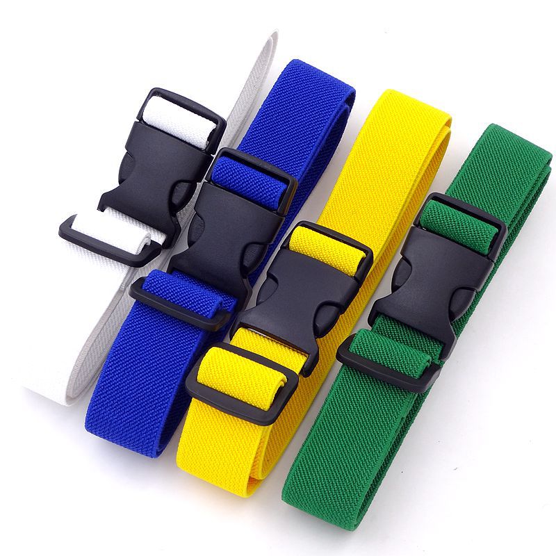 Children's Belt Boys' and Girls' Military Training Belt Primary School Students' Military Training Belt Middle and Big Children's Summer Camp Buckle Belt