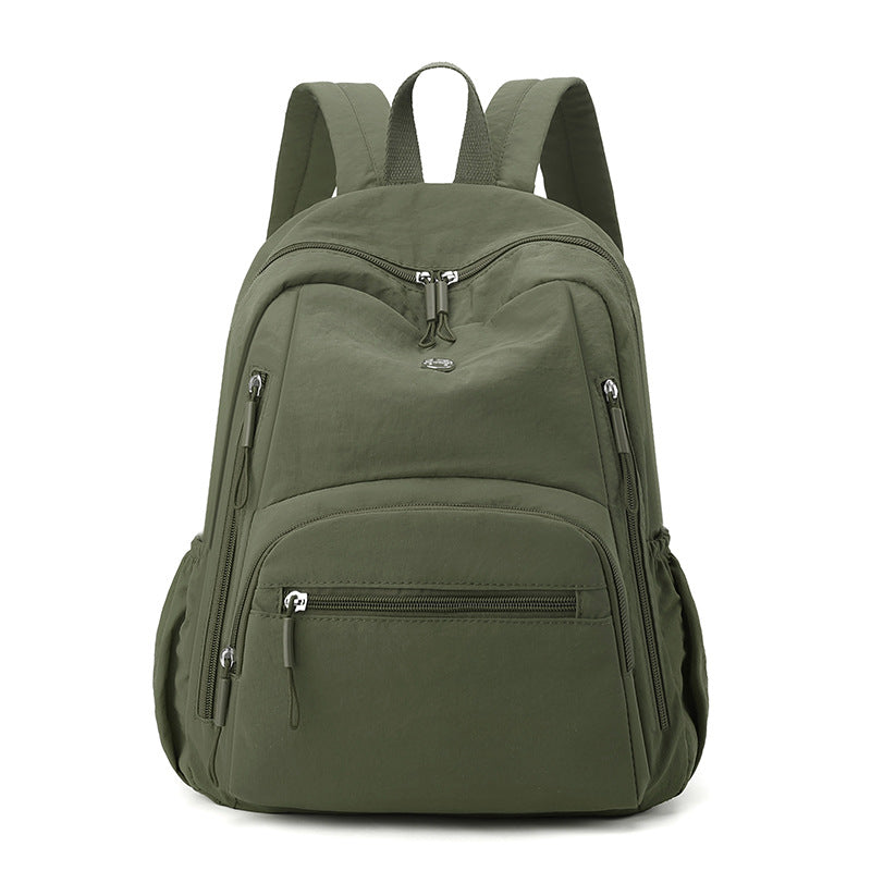 Lightweight Water-Repellent Nylon Cloth Large-Capacity Puff Series Simple Commuter Cross-Border Women's Backpack Casual and Fashionable