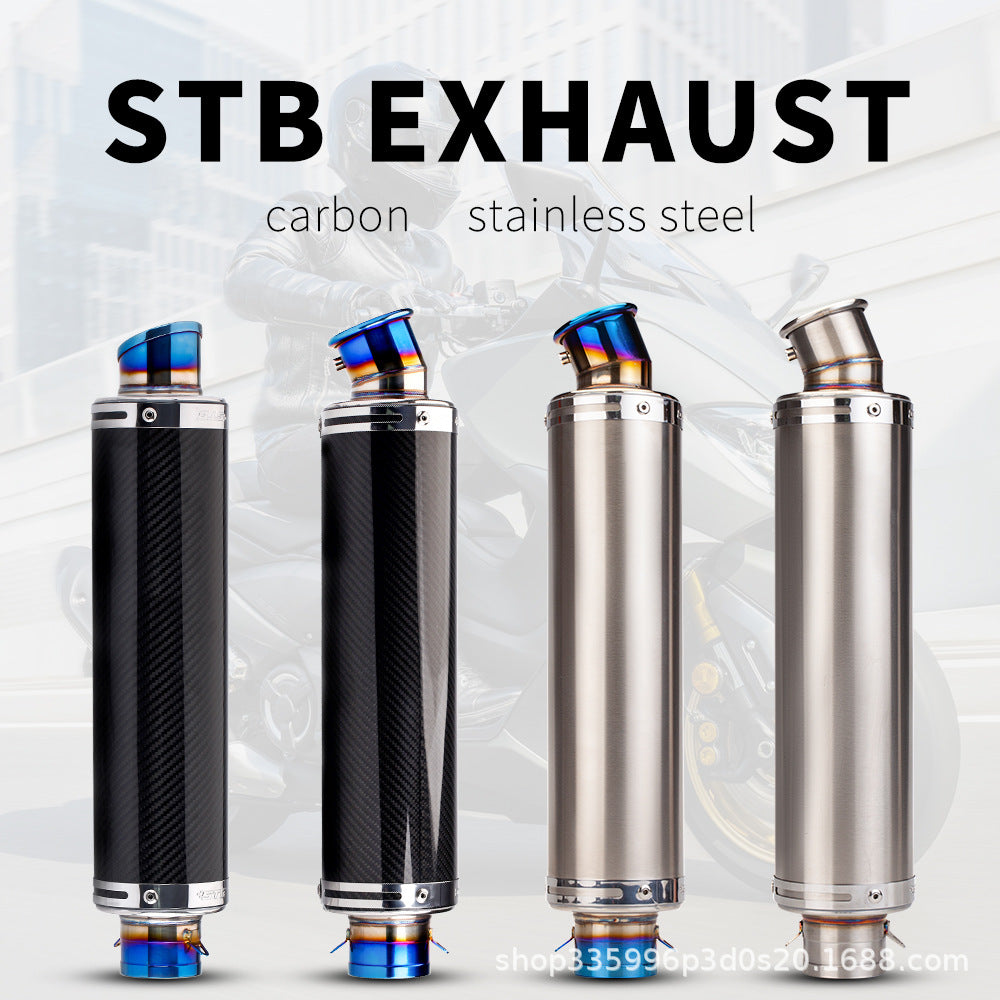 Motorcycle Modified Exhaust Pipe Z900 R3 Cbr650 S1000Rr Stb Stainless Steel Neutral Tail Section