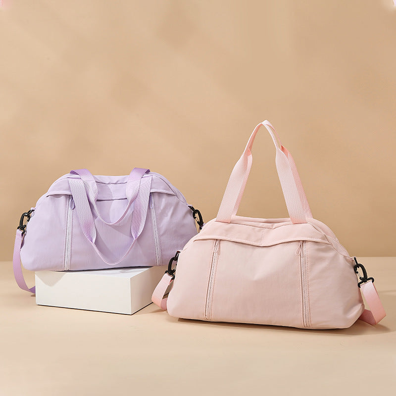 Large-Capacity Cross-Border Dry and Wet Separation Handbag Women's Lightweight Casual Travel Bag Sports Versatile Yoga Bag Shoulder Bag