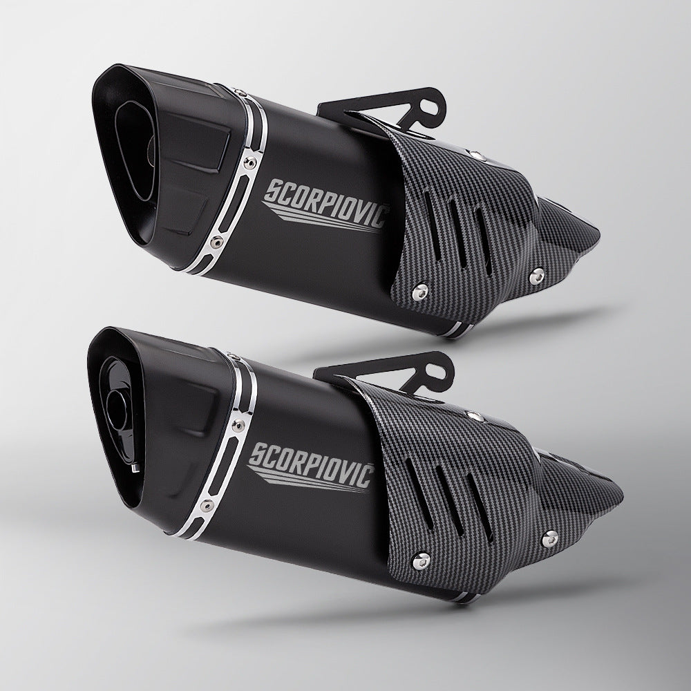 Motorcycle locomotive modified K10 tail section general exhaust pipe 450SR 800NK NINJA400 CBR400