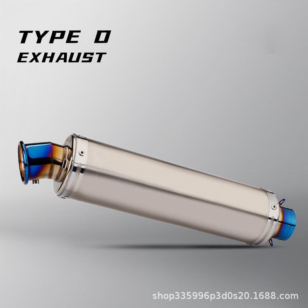 Motorcycle Modified Exhaust Pipe Z900 R3 Cbr650 S1000Rr Stb Stainless Steel Neutral Tail Section