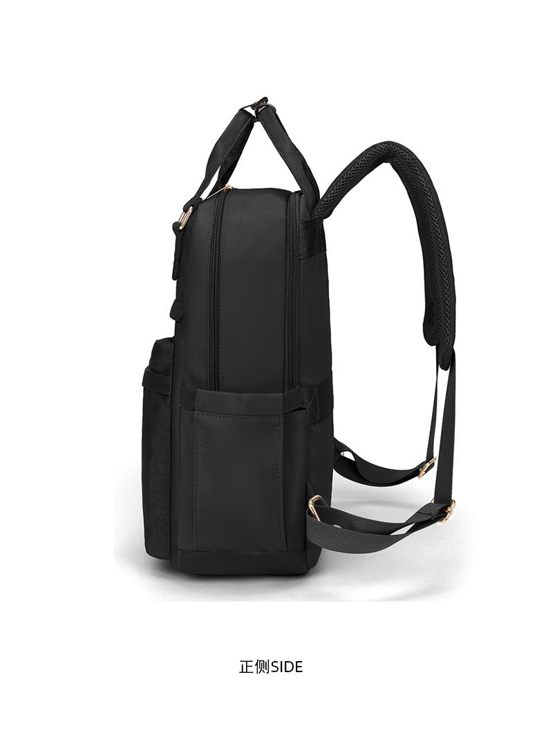 Women's Backpack Large Capacity Student School Bag Lightweight and Easiest for Match Black Backpack 2025 New Casual Casual Backpack