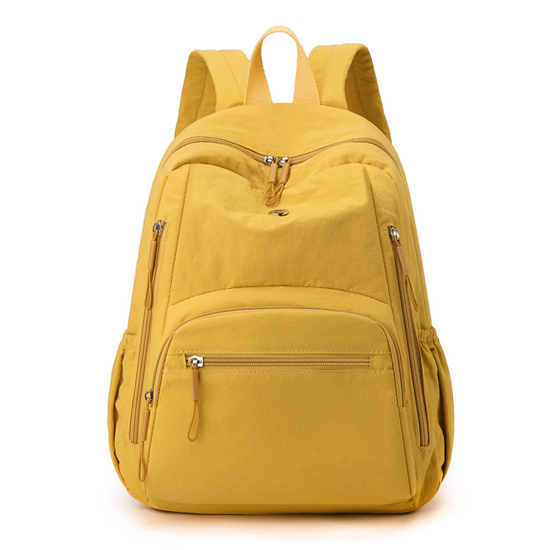 Lightweight Water-Repellent Nylon Cloth Large-Capacity Puff Series Simple Commuter Cross-Border Women's Backpack Casual and Fashionable