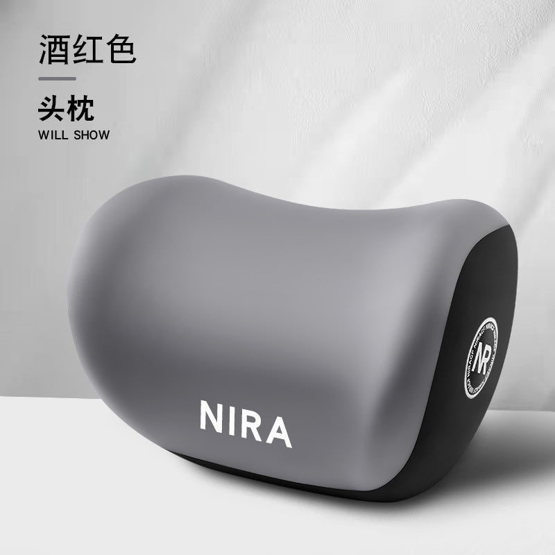 Car Neck Pillow, Headrest, Car Memory Foam Lumbar Support, Enlarged and Thickened Lumbar Support, Seat Lumbar Back Cushion, Pillow Set