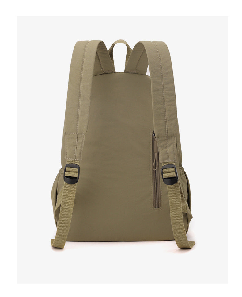 Lightweight Water-Repellent Nylon Cloth Large-Capacity Puff Series Simple Commuter Cross-Border Women's Backpack Casual and Fashionable