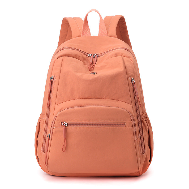 Lightweight Water-Repellent Nylon Cloth Large-Capacity Puff Series Simple Commuter Cross-Border Women's Backpack Casual and Fashionable