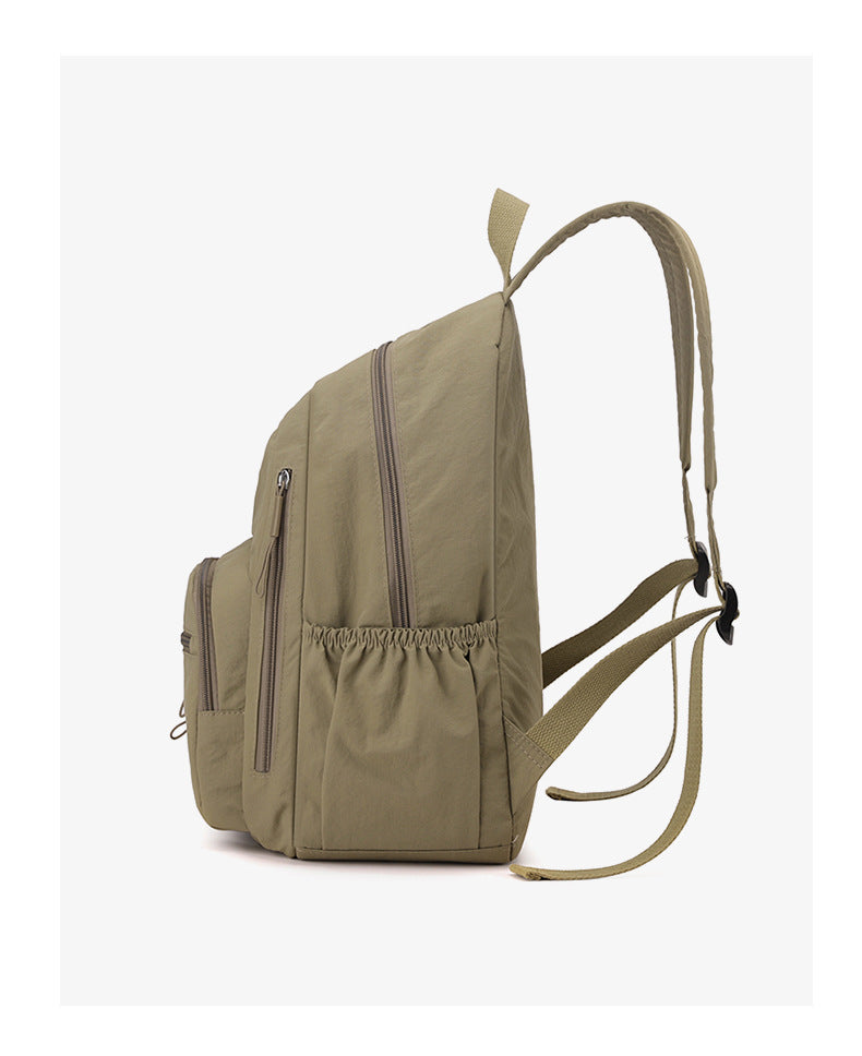 Lightweight Water-Repellent Nylon Cloth Large-Capacity Puff Series Simple Commuter Cross-Border Women's Backpack Casual and Fashionable