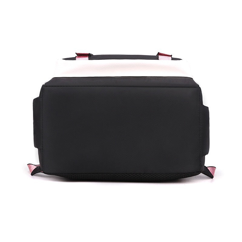 Backpack, Primary School, Middle School and High School Student School Bag, Fur Ball Bag, Multi-Color Selection, Large Capacity Simple Bag, Sports and Leisure Bag