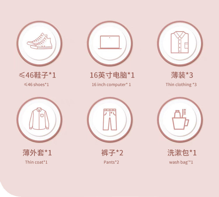 Backpack, Large-Capacity School Bag, College Girl's Computer Bag, Oxford Cloth Backpack, Multi-Functional Backpack