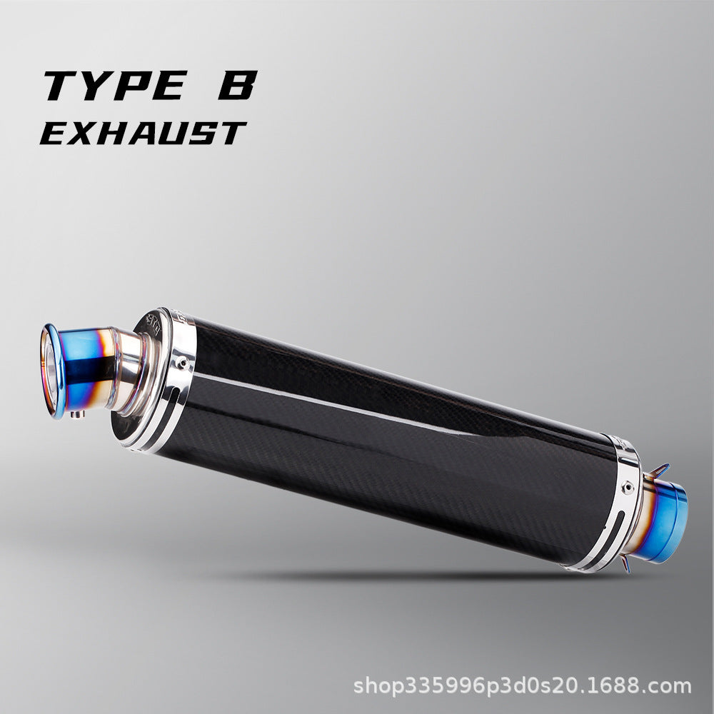 Motorcycle Modified Exhaust Pipe Z900 R3 Cbr650 S1000Rr Stb Stainless Steel Neutral Tail Section