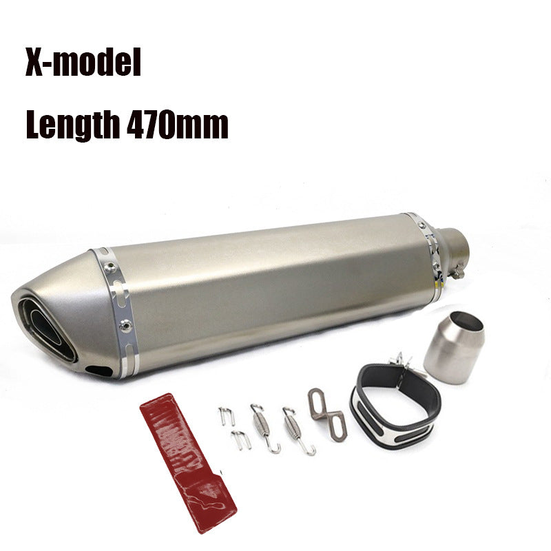Motorcycle modification sports car Fuxi Kawasaki large displacement racing car small hexagonal universal Huanglong 600 lengthened 470mm