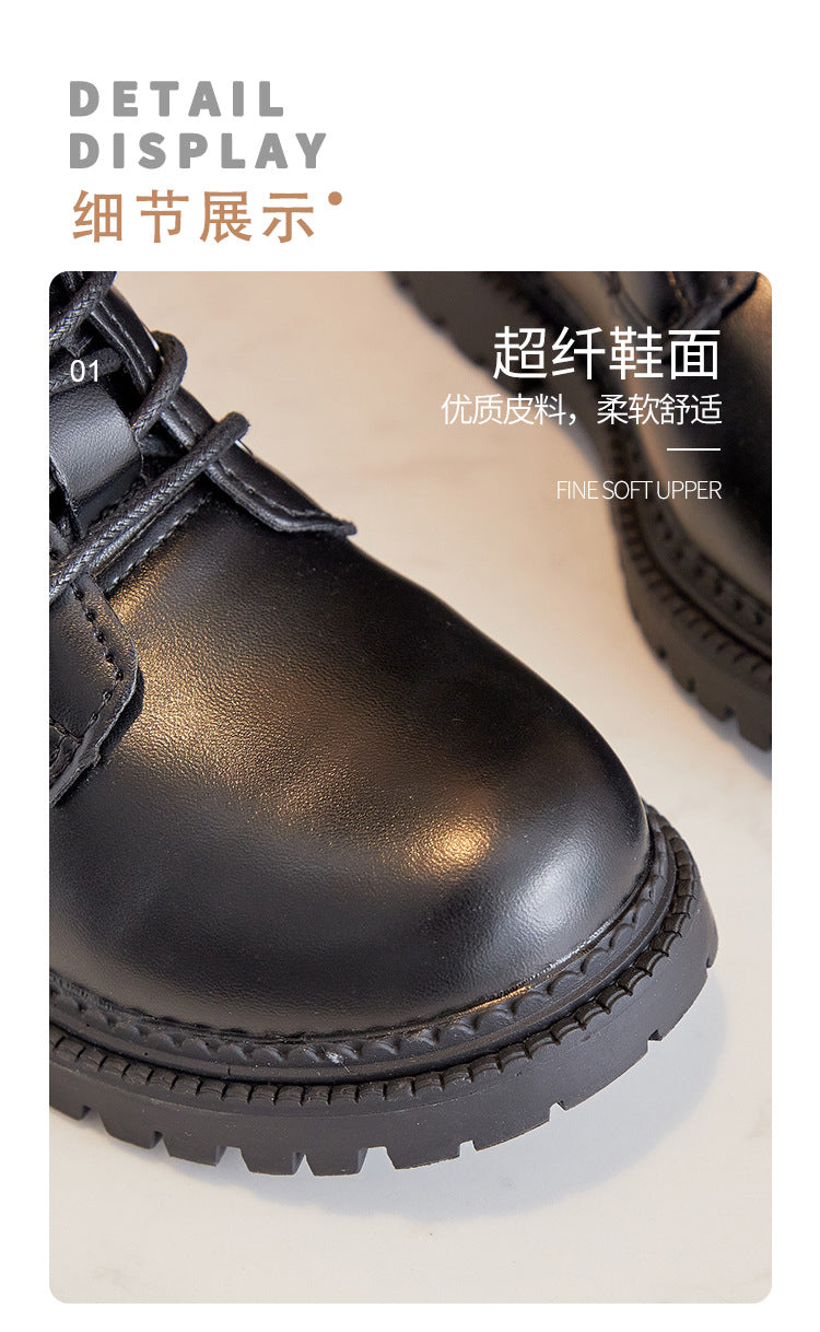 Girls' Boots, No More Than Knee-High, Autumn and Winter High Boots, Catwalk Performance Boots, Kidsren's Fashion Princess High Boots, Simple