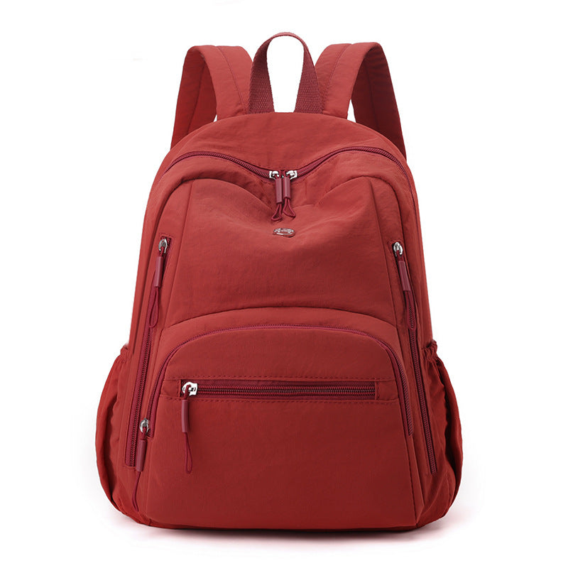 Lightweight Water-Repellent Nylon Cloth Large-Capacity Puff Series Simple Commuter Cross-Border Women's Backpack Casual and Fashionable