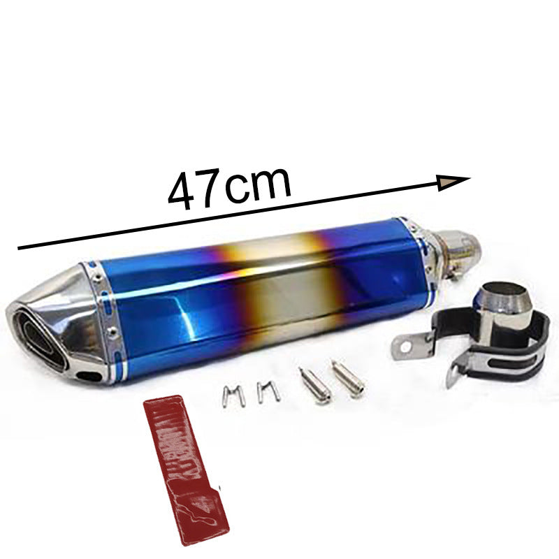 Motorcycle modification sports car Fuxi Kawasaki large displacement racing car small hexagonal universal Huanglong 600 lengthened 470mm