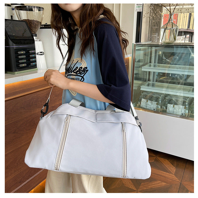 Large-Capacity Cross-Border Dry and Wet Separation Handbag Women's Lightweight Casual Travel Bag Sports Versatile Yoga Bag Shoulder Bag